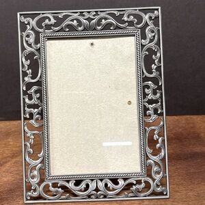 Silver Ornate Metal Picture Frame - Classic Home Accents
